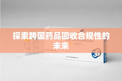 盐城探索跨国药品回收合规性的未来
