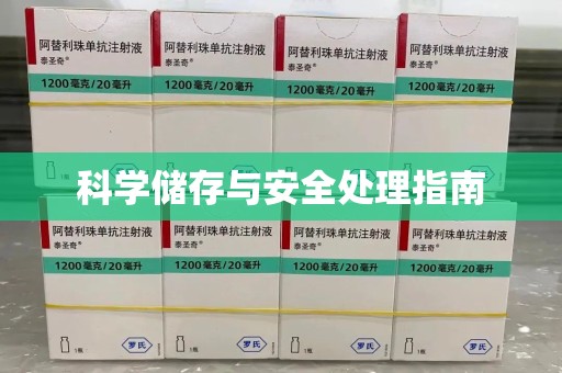 盐城科学储存与安全处理指南