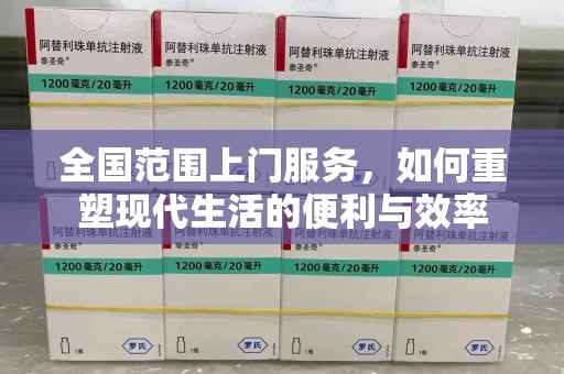 盐城全国范围上门服务，如何重塑现代生活的便利与效率